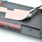 Pad thermique rose/blanc bien conducteur thermique pour composants audio et vidéo