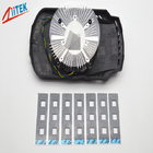 Protection thermique TIF120-30-11US de 20±5 SHORE00 de silicone ultra mou du gris 3W/MK pour l'alimentation d'énergie