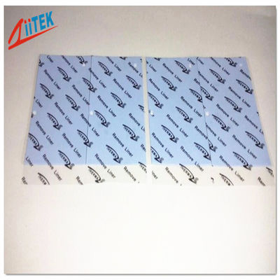 Matériel conducteur de chaleur molle de protection thermique d'unité centrale de traitement des routeurs 5.0mmt de silicone renforcé par fibre de verre