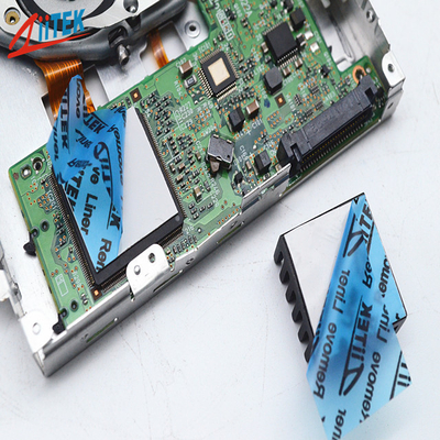 0.5mmt Pad de graphite Cpu constante diélectrique 3.8 Mhz Construction facile à libérer