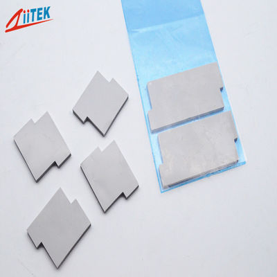 Protections thermiques grises de silicone d'isolation de radiateur 3.0W/Mk pour les produits de communication de réseau