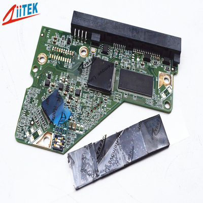 Constante diélectrique de 2,9 Mhz Pad thermique en silicone