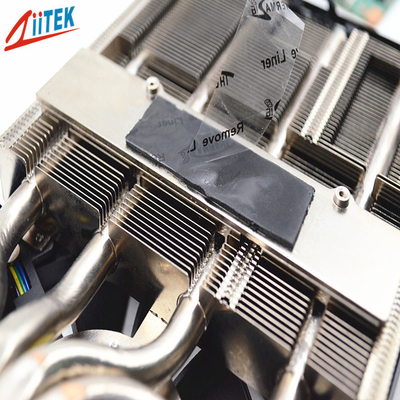 Continues utilisent une feuille de silicone thermiquement conductrice de 1,5 mm pour les LED