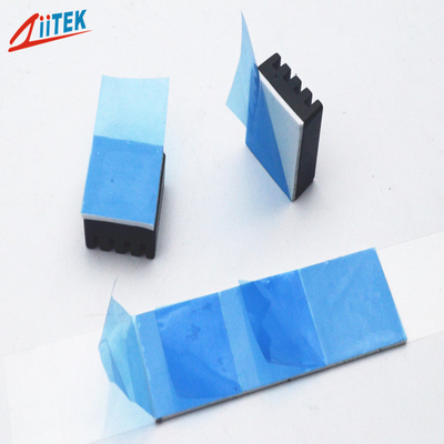 Dureté 75±5 Shore 00 Pad thermique en silicone dans les boîtes de réglage