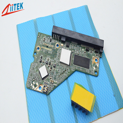 Constante diélectrique de 5,0 Mhz Pad thermique en silicone pour panneaux lumineux à LED