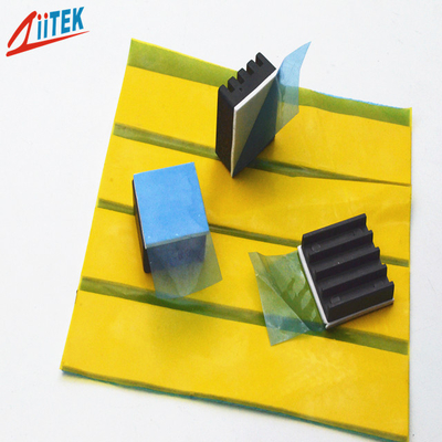 Constante diélectrique de 5,0 Mhz Pad thermique en silicone pour panneaux lumineux à LED