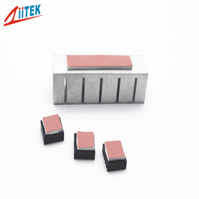 Pad thermique de performance thermique exceptionnelle rose/blanc pour les modules de mémoire RDRAM