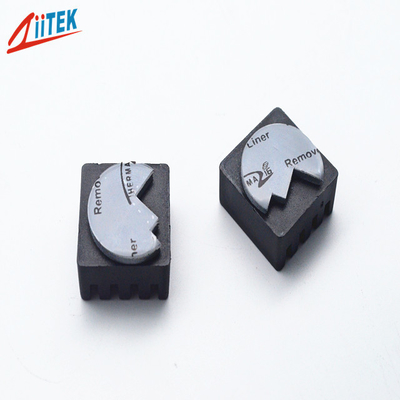 Voltage de rupture diélectrique ≥5500 Pads en silicone gris pour les disques de stockage de masse