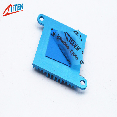 Téléphone intelligent Pad de conductivité thermique Isolation thermique Silicone Pad d'écart thermique en caoutchouc pour CPU/LED/PCB