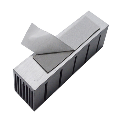 Pad thermique au silicium à découpe de CPU à haute conductivité thermique et dureté de 20
