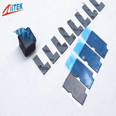 Couleur grise en gros Feuille isolante en silicone thermique Pad en silicone thermiquement conducteur Pad en silicone thermique