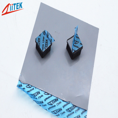 Couleur grise en gros Feuille isolante en silicone thermique Pad en silicone thermiquement conducteur Pad en silicone thermique