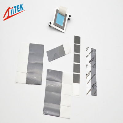 Tampon à changement de phase à faible résistance thermique