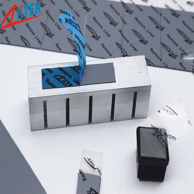 Résistant à la chaleur Haute isolation Silicone libre feuille thermique pour LED