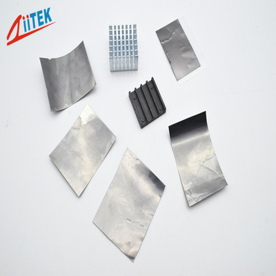 Plaque de graphite thermiquement conductrice avec une feuille de cuivre composite en nanocarbone