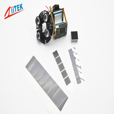 2.5W/mK Pad de matériau de changement de phase PCM thermiquement conducteur pour une plage de température de -25C à 125C