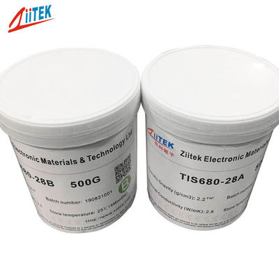 3.5W/mK Silicone Potting conducteur thermique à deux parties LED résistant au feu