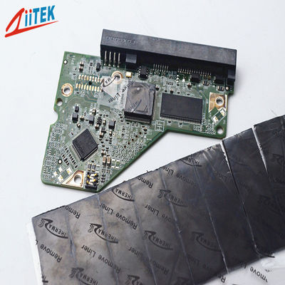 Isolation thermique de haute qualité Pad thermique de silicone CPU d'épaisseur différente