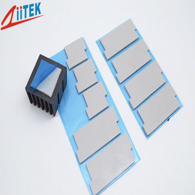 Grise 1,5 W/MK Pad thermique sans silicone ROSH Conformité pour les dispositifs de stockage de masse