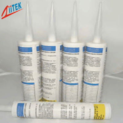 Adhésif de silicone thermiquement conducteur à température ambiante à une seule composante, dureté de durcissement 25 Shore A
