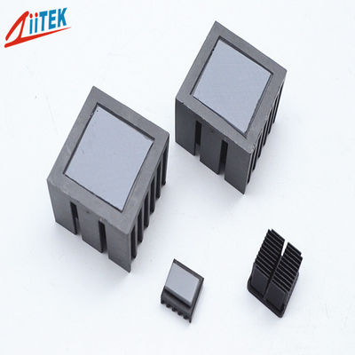 LED de haute qualité de 1,5 W/M.K CPU GPU VGA Gris Pad thermiquement conducteur en silicone