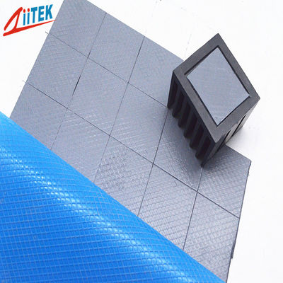 LED de haute qualité de 1,5 W/M.K CPU GPU VGA Gris Pad thermiquement conducteur en silicone