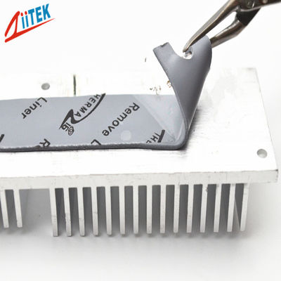 Pad thermique en silicone conforme à la norme RoHS 1,0 mm d'épaisseur Remplisseur d'écart thermique pour CPU GPU pour appareils médicaux