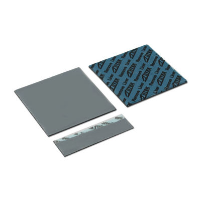 Pad thermique en silicone gris doux 6.5W haute conductivité thermique pour le refroidissement électronique