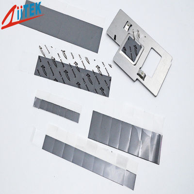 5.0W Changement de phase à haute conductivité thermique Plaque de silicone pour processeur portable GPU