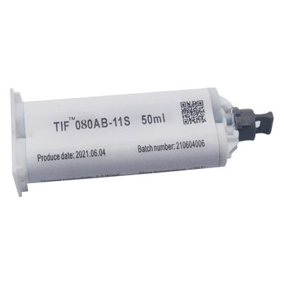 Gel thermique à haute conductivité thermique à deux composants pour ordinateur et périphériques