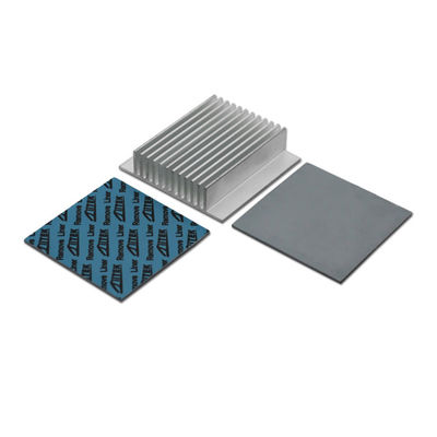 Vente à chaud 1,5 mm Pad de silicone thermiquement conducteur Matériaux d'interface de conductivité thermique pour le refroidissement