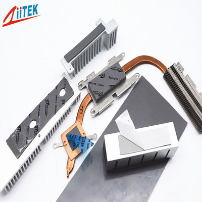 Remplisseur d'écart de refroidissement de tampon de silicone thermique hautement conducteur de haute qualité pour l'élément d'isolation CPU Premium