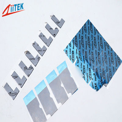 Coussinet thermique en Silicone pour ordinateur portable Gpu, 2.5g/cm³, tampon isolé thermique à gravité spécifique pour une résistance aux hautes températures