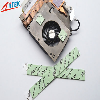 Conductivité thermique hautement efficace 1,2 W / mk Tamps thermiques en silicone pour les matériaux d'isolation thermique pour ordinateur portable