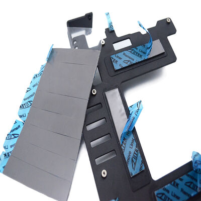 Tampon conducteur en Silicone thermique gris auto-adhésif 7.5W, pour processeurs AI, serveurs AI, Dissipation thermique