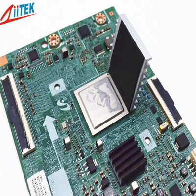 Pad d'isolation thermique en silicone pour Gpu Cpu Pad de refroidissement de 0,5 mm à 5,0 mm avec un revêtement adhésif naturel ne nécessitant aucun revêtement adhésif supplémentaire