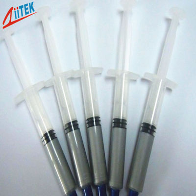 Pâte thermique grise Grise de silicone thermique LED de haute qualité