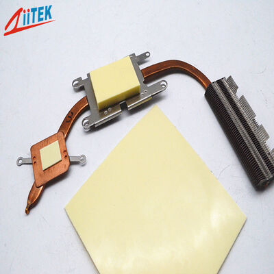 Coussin conducteur thermique offrant une conductivité thermique élevée de 6,0 W/mK et une excellente isolation électrique pour les assemblages électroniques