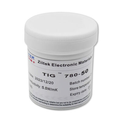 1 kg de graisse de silicone thermoconductive pour le remplissage des lacunes des composants électroniques