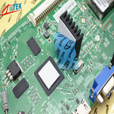 Industrie des appareils électroménagers 0,5-5,0 mmT Épaisseur Pad thermique en silicone pour la lumière LED