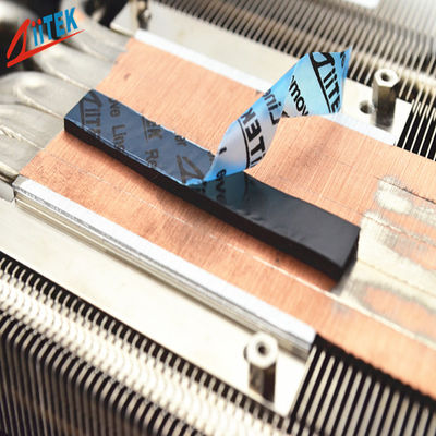 Protection thermique remplie en céramique élevée de silicone de compressibilité et de conformité 1.0mmT pour l'alimentation d'énergie de LED