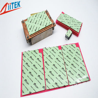 Bonne épaisseur de performance 3 mmt Transfert de chaleur Taule de silicone thermique pour plaque en aluminium LED
