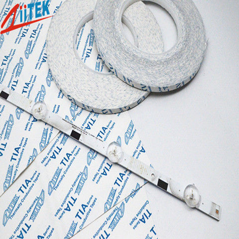 Tape adhésive à double face à haute conductivité thermique Transfert de chaleur Tape thermique en fibre de verre pour LED et dissipateur de chaleur
