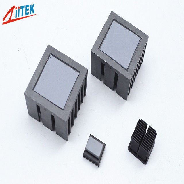 LED de haute qualité de 1,5 W/M.K CPU GPU VGA Gris Pad thermiquement conducteur en silicone
