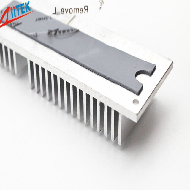Pad thermique en silicone conforme à la norme RoHS 1,0 mm d'épaisseur Remplisseur d'écart thermique pour CPU GPU pour appareils médicaux