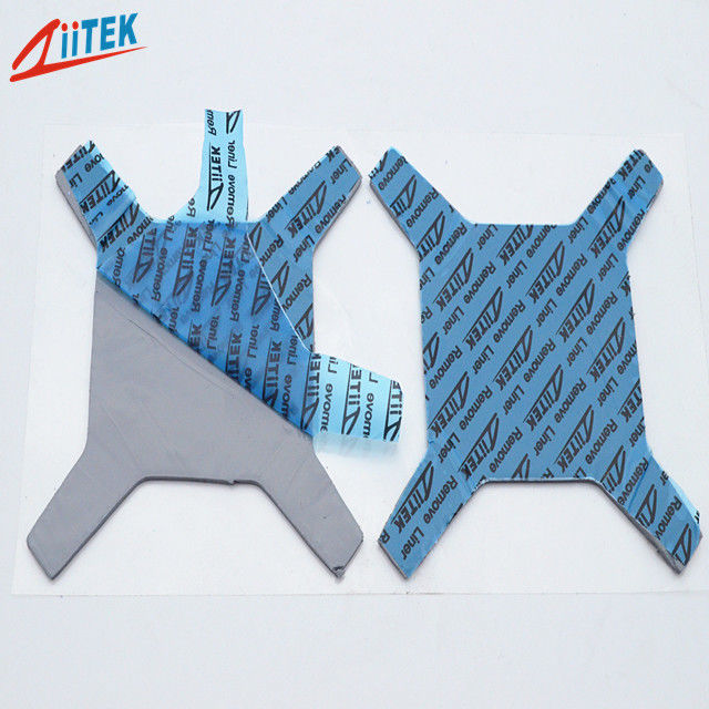 Couper en n'importe quelle forme Pad thermique de silicone non toxique pour les cartes de contrôle et les décodeurs