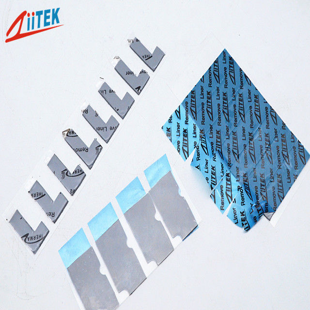 6.5W Isolation thermique Silicone Soft Pad Refroidissement thermique ordinateur portable Pad d'écart thermique Pour le GPU dissipateur de chaleur