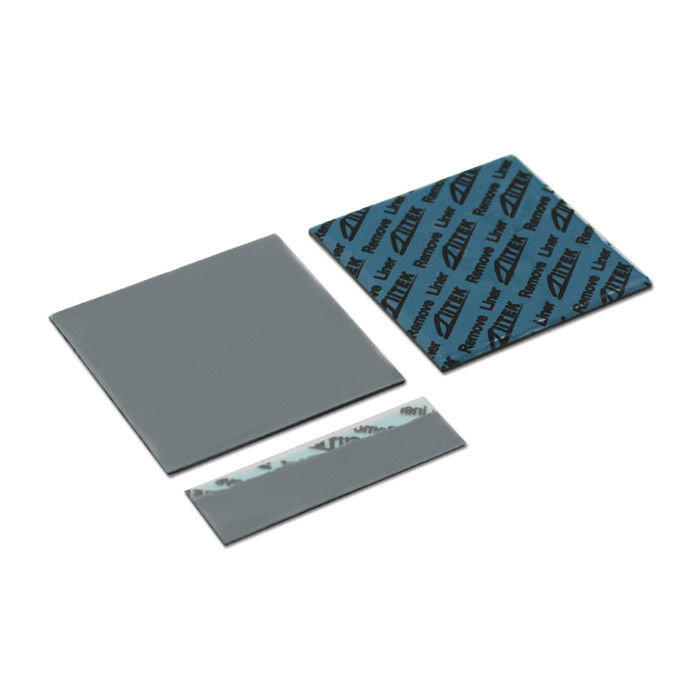Pad thermique en silicone gris doux 6.5W haute conductivité thermique pour le refroidissement électronique