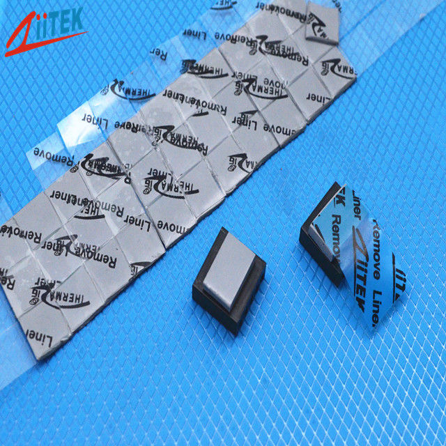 Pad de silicone thermiquement conducteur pour carte mère de mémoire de ordinateur portable Affichage de la pensée grise