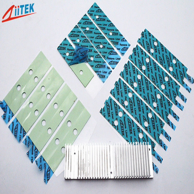 Conductivité thermique hautement efficace 1,2 W / mk Tamps thermiques en silicone pour les matériaux d'isolation thermique pour ordinateur portable